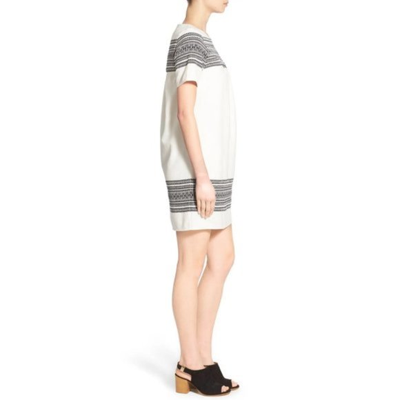 Madewell Dresses New Madewell Cabana Jacquard Shift Dress Poshmark